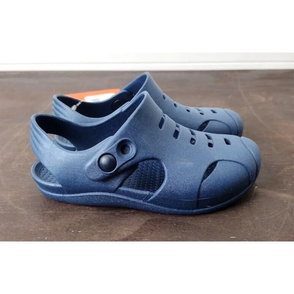 Okabashi Kids Carter Navy‎ Water Shoes Sandals Size 9 Made in USA